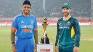 How To Watch IND vs AUS, 4th T20I Live Streaming: टीम इंडिया और ऑस्ट्रेलिया के बीच आज होगी कांटे की टक्कर, जानें कैसे उठाए मुकाबले का लुफ्त